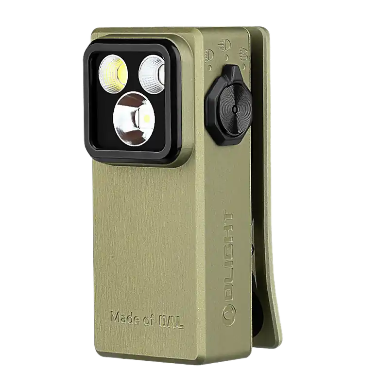 Olightstore USA OCLIPULTRAOG Oclip OD Green 300 Lumens Aluminum Alloy