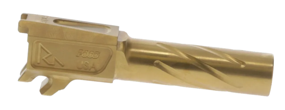 Precision Gold PVD Barrel for Sig P365 - 9mm Luger, 3.10"