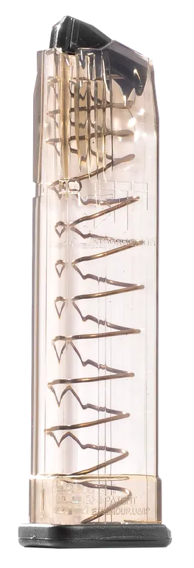 ETS Group 21-Round 9mm Luger Pistol Magazine for S&W M&P (Excludes Shield) - Clear Detachable