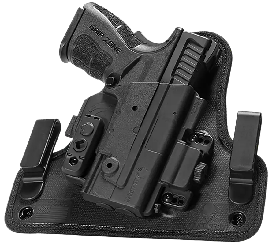 Alien Gear Holsters ShapeShift 4.0 IWB for Ruger LC9 - Black Polymer Belt Clip