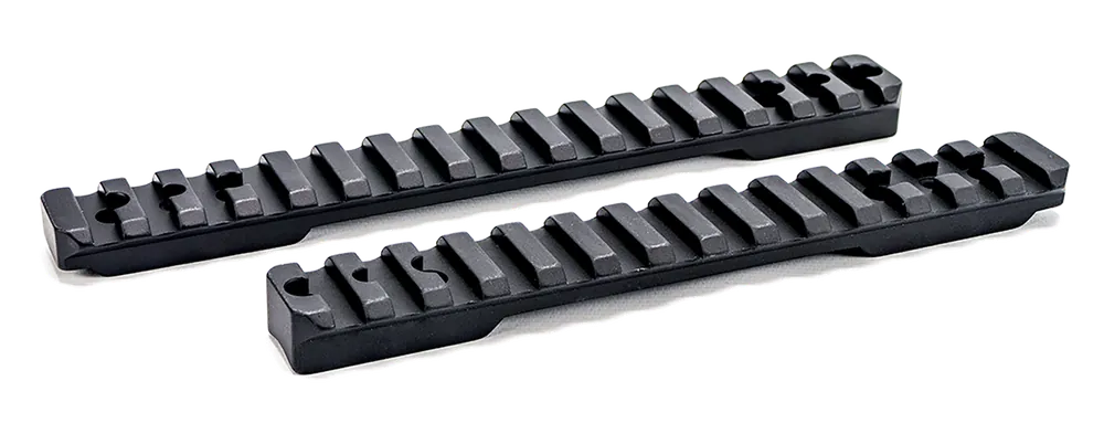 20 MOA Black Anodized Short Action Rail - Pure Precision Products
