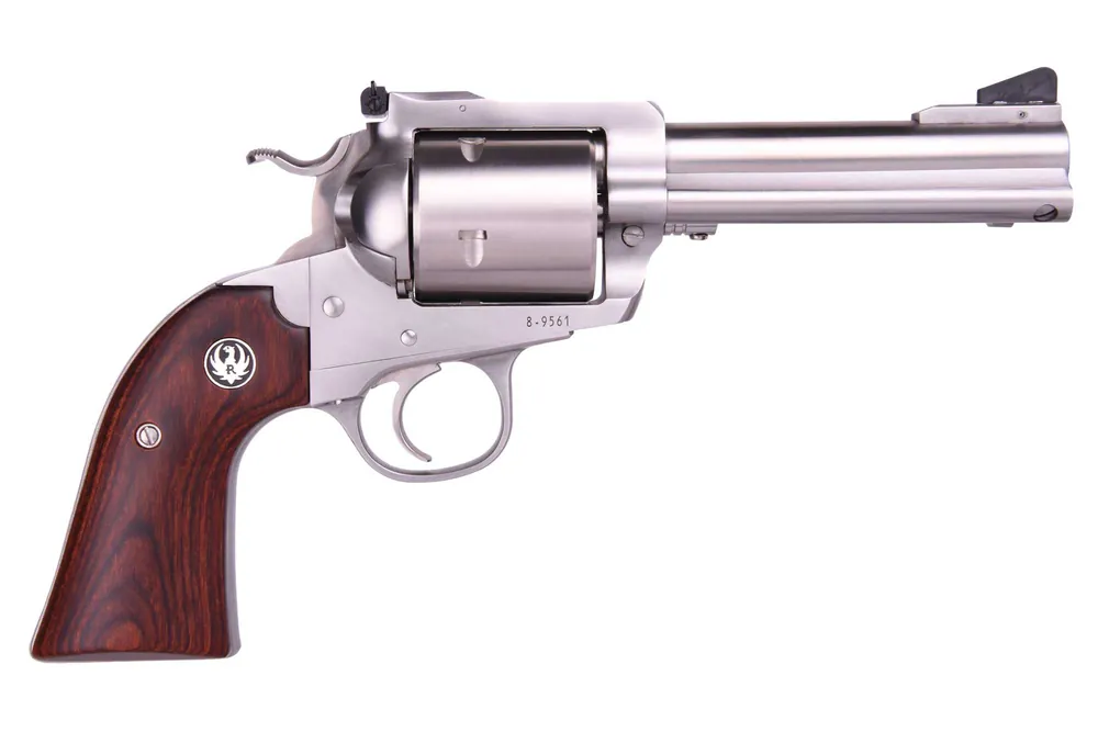 BISLEY 480 Ruger Stainless Steel 4-5/8" 5-Shot Revolver Adjustable Sights