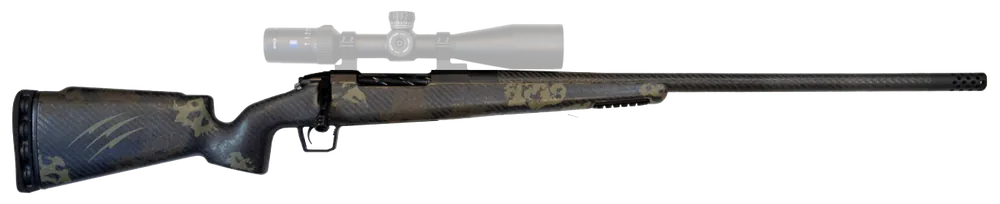 Fierce Firearms Carbon Rival LR 6.5 Creedmoor Rifle with Carbon Fiber Barrel and Midnight Bronze Finish