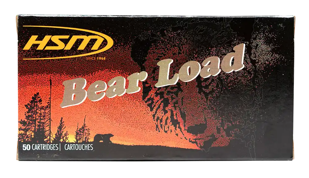 HSM 45C7N Bear Load 45 Colt +P 325 gr WFN - 50/Box, 10/Case