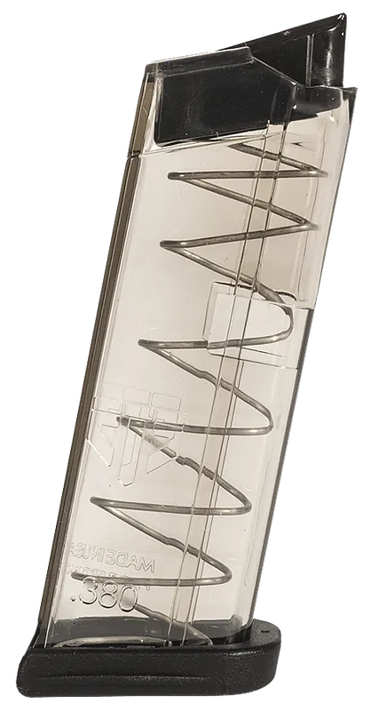 ETS Group GLK42 7-Round 380 ACP Clear Polymer Magazines for Glock 42