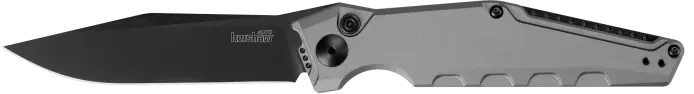 Kershaw Launch 7 Folding Knife with Black DLC CPM 154 Blade and Gray Aluminum Handle