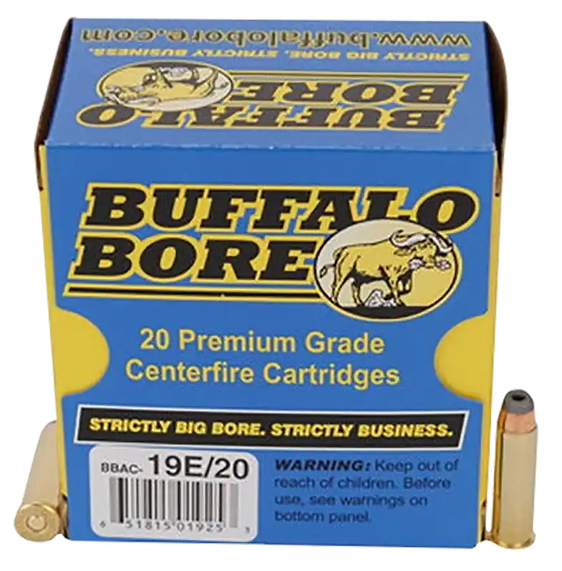 Buffalo Bore 357Mag 158gr JHP Tactical Ammo - 20/Box