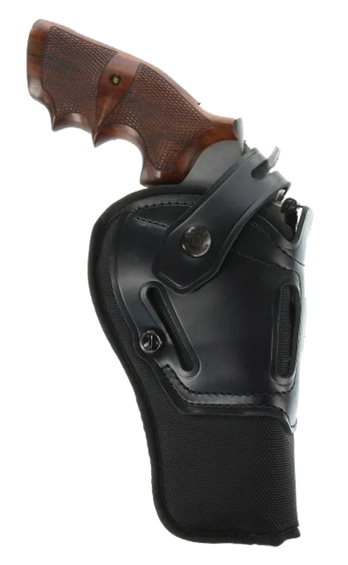 Galco SR86B Switchback OWB Black Leather Holster for S&W X Frame 500/Taurus Raging Bull 6.50" Barrel Ambidextrous