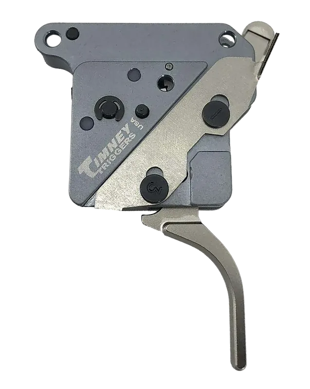 Timney Triggers THEHITST16 Straight Trigger for Remington 700 - 8 oz Draw Weight, Nickel Finish