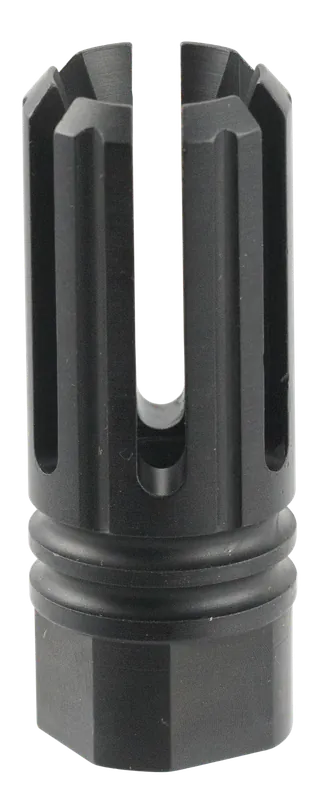 TacFire MZ10053BN 6 Prong Flash Hider for 308 Win AR-10, Black Nitride Steel, 5/8"-24 tpi Threads