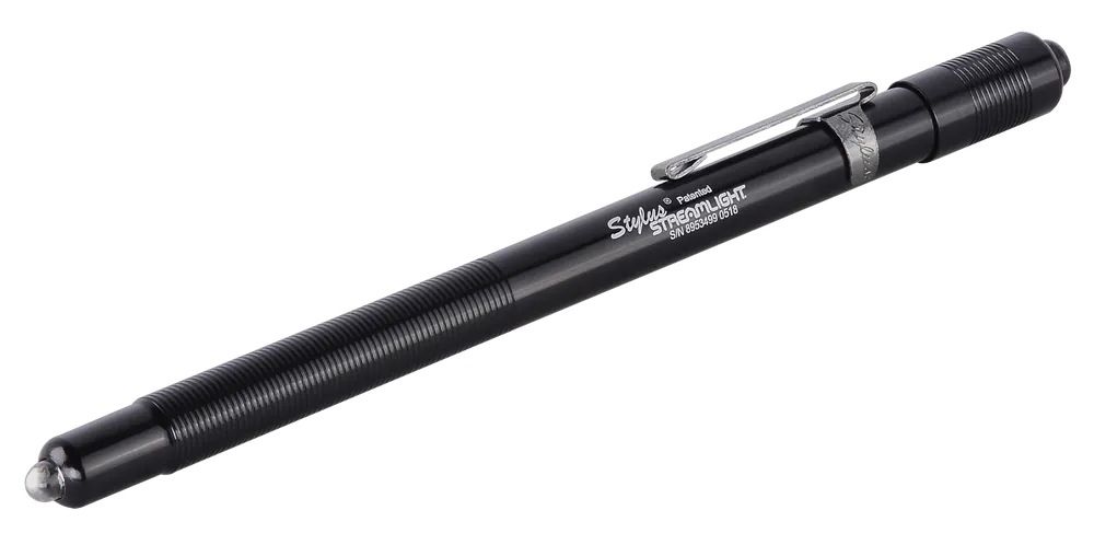 Streamlight Stylus PenLight with Red LED - Black Anodized, 2 Lumens
