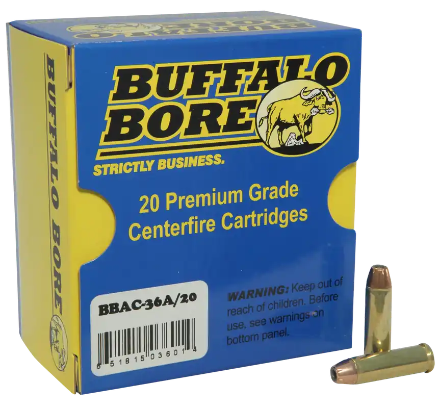 Buffalo Bore 35Rem 220gr SJFP Ammo - 20/Box