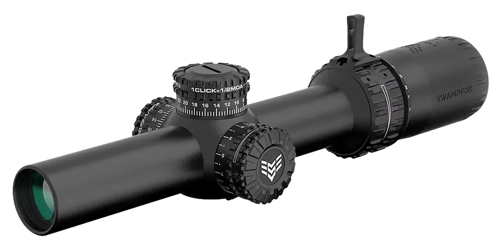 Swampfox Optics Arrowhead 1-10x24mm Scope with Green Guerrilla Dot MOA Reticle