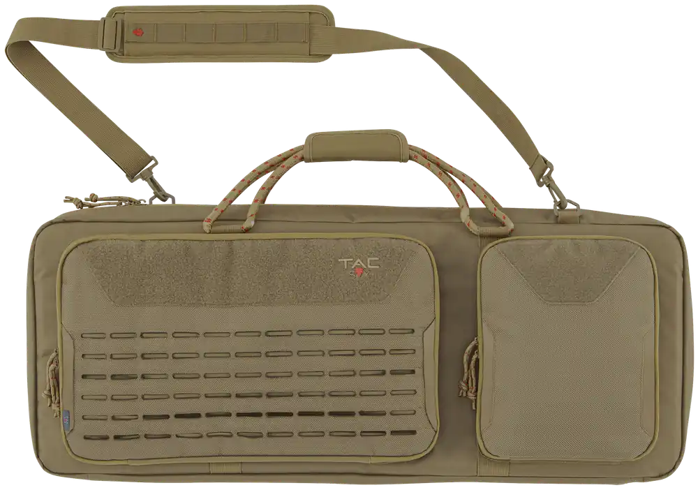 Tac Six 10830 Squad Tactical Rifle Case in Coyote 600D Polyester