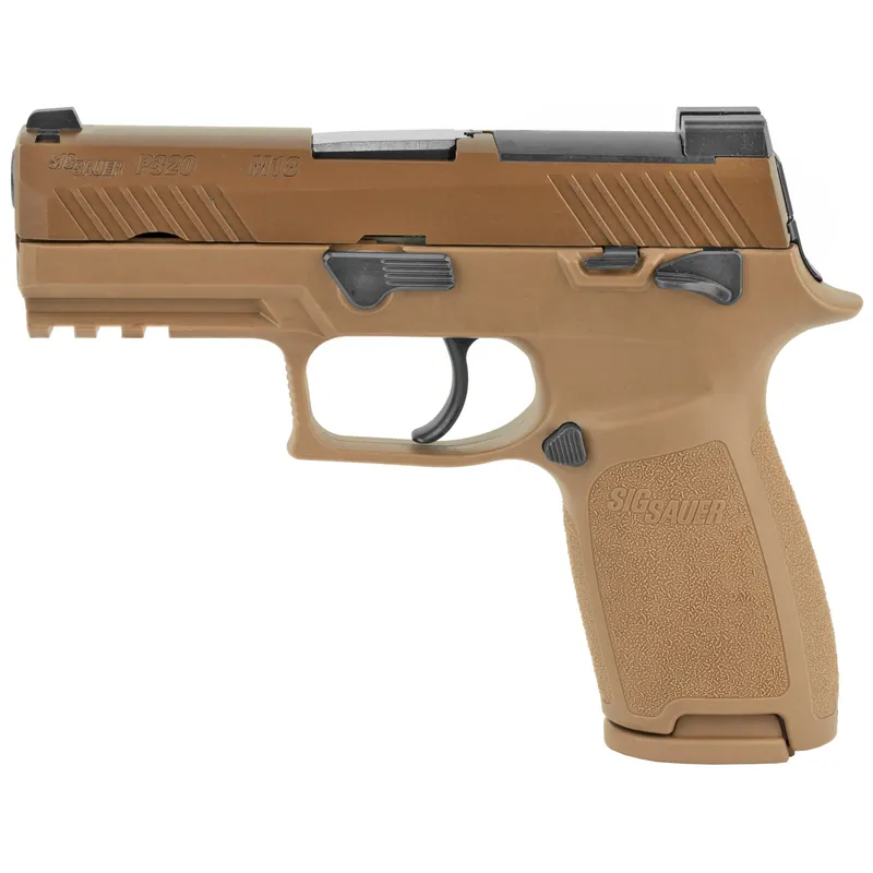 SIG P320CA M18 9mm 3.9" 21rd Coyote