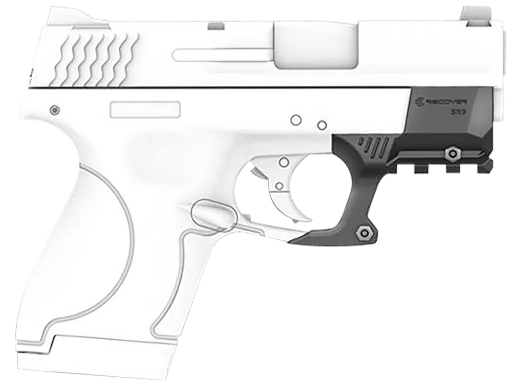 Recover Tactical SHR901 Rail Adapter for Smith & Wesson Shield - Black