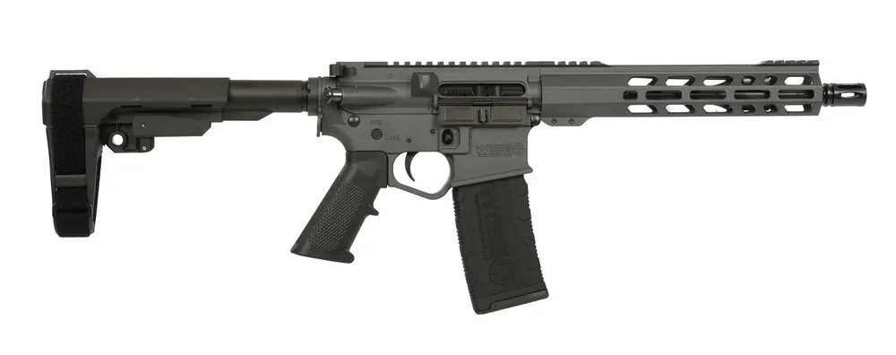 WA-15B 300 Blackout Gray 10.5" with SBA3 Brace