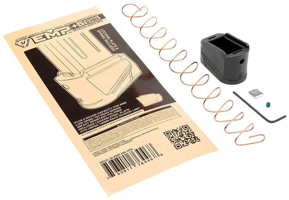 Enhanced +5rd Magazine Plate for H&K VP9 - Strike Industries EMPHKVP9