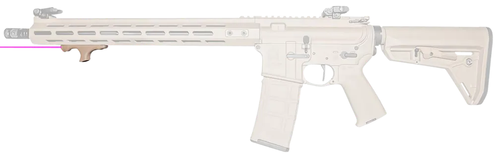 Viridian HS1 Flat Dark Earth M-Lok Handstop with Infrared Laser
