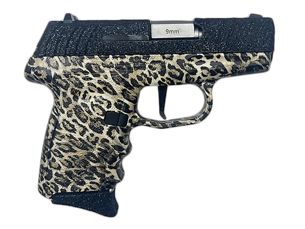 SCCY DVG-1 9mm Sub-Compact Pistol with Black Leopard Frame & Optic Ready Slide