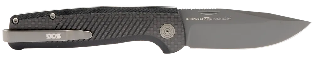 SOG Terminus SJ LTE Folding Knife with 2.90" S35VN Blade and Graphite G10 Handle