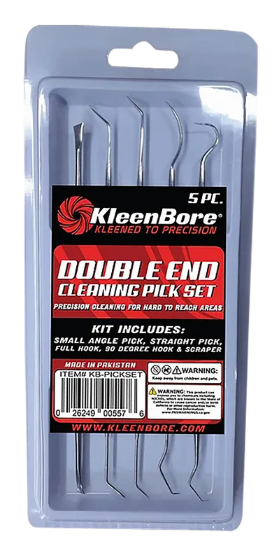 Stainless Steel Double Ended Gun Pick Set by KleenBore KB-PICKSET
