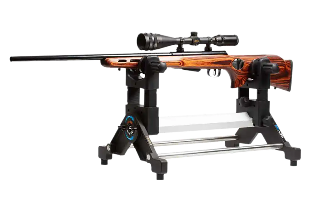 Lyman Revolution Gun Vise - Black/Silver Steel & Aluminum