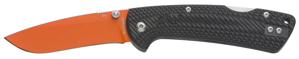 Browning Back Country Small Fixed Blade Skinner with D2 Steel and G10 Handle