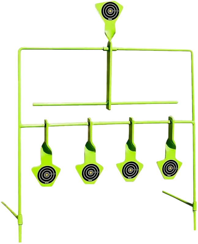 SME SMEST22RES Automatic Resetting System for Rimfire Firearms - Black/Green Steel