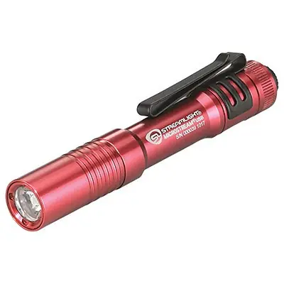 Microstream USB 250LM Red Flashlight