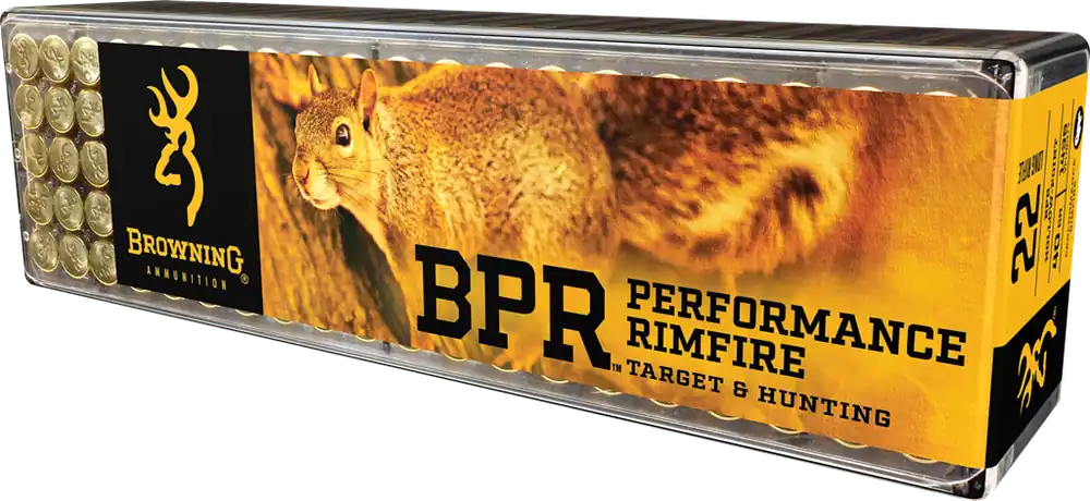 Browning BPR Performance Rimfire .22LR 40gr HP Ammo - 100 Rounds