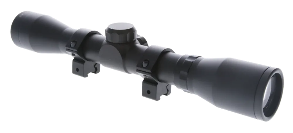 TruGlo Buckline 4x32mm Duplex Reticle Scope - Black Anodized