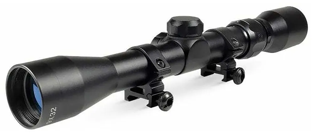 TruGlo Buckline 3-9x32mm Duplex BDC Reticle Scope - Black Anodized