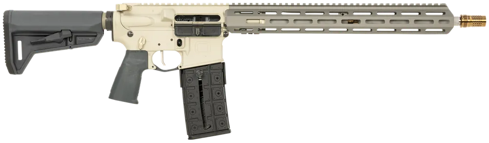 Q LLC SW55616INRIFLECALI Sugar Weasel CA Compliant Rifle 223 Rem/5.56 NATO 16" Gray Barrel, FDE M-LOK Handguard, Gray Magpul Stock, CA Paddle Grip