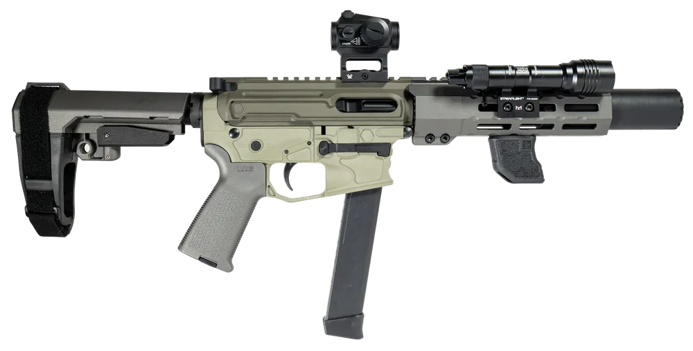 Shark Coast Sneeky Pete 9mm 5.5" 33+1 Pistol