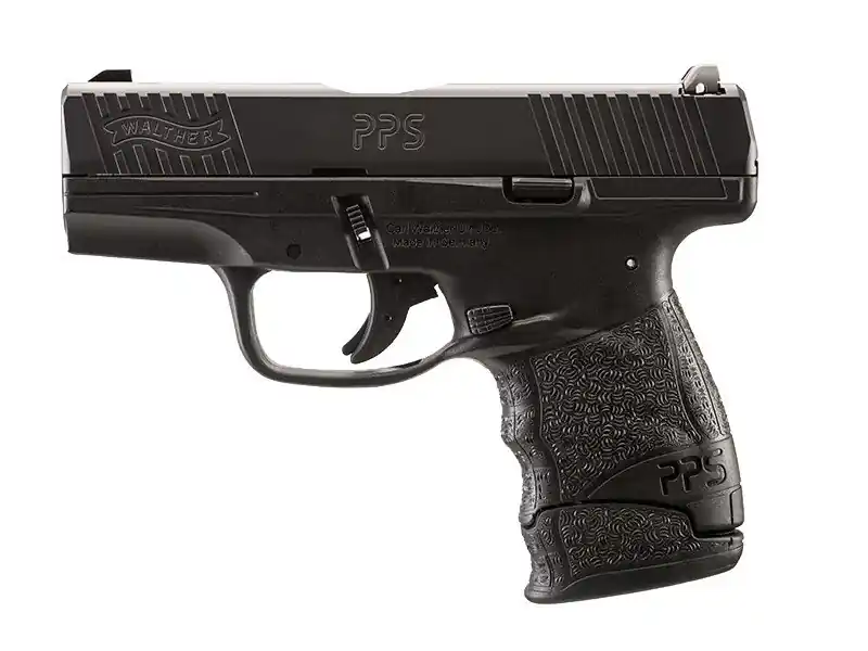 PPS M2 9mm Black Pistol with 3.2" Barrel and 7+1 Capacity