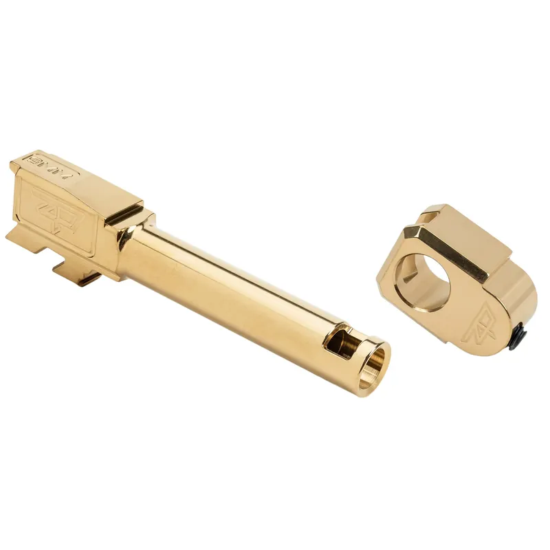 Zaffiri Threadless Comp for Glock 43/43X TiN Gold