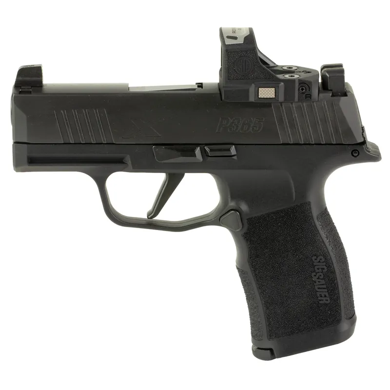 SIG P365X 9mm 3.1" 12rd Black Romeo-RS