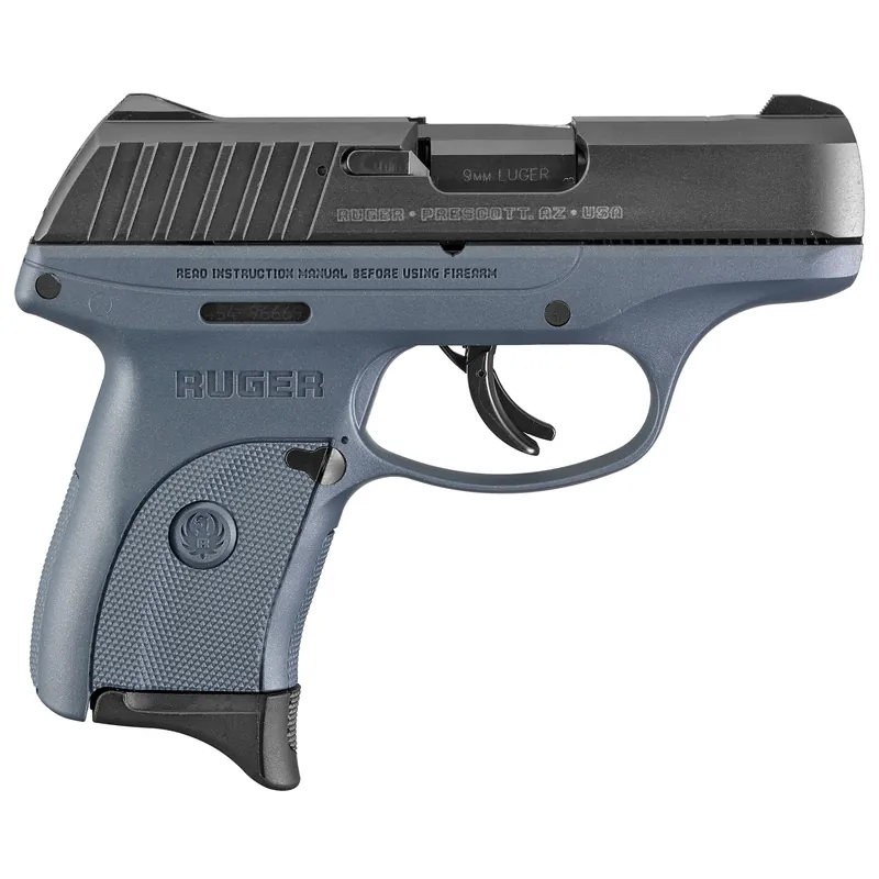 Ruger EC9S 9mm 3.12" Cobalt Black 7-Round