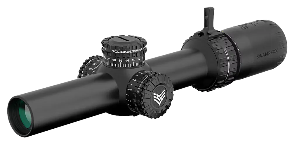 Swampfox Arrowhead 1-6x24mm Scope with Guerrilla Dot BDC Reticle