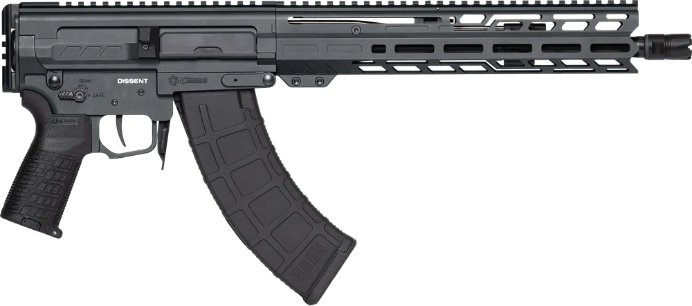 CMMG Dissent MK47 7.62x39mm Sniper Gray 12.5" Barrel with M-LOK Handguards and Picatinny Rail
