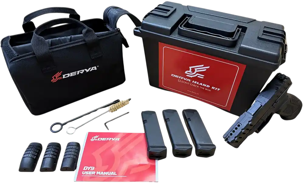 Derya DY9 Island 9mm Luger 10+1 Optic Ready Pistol