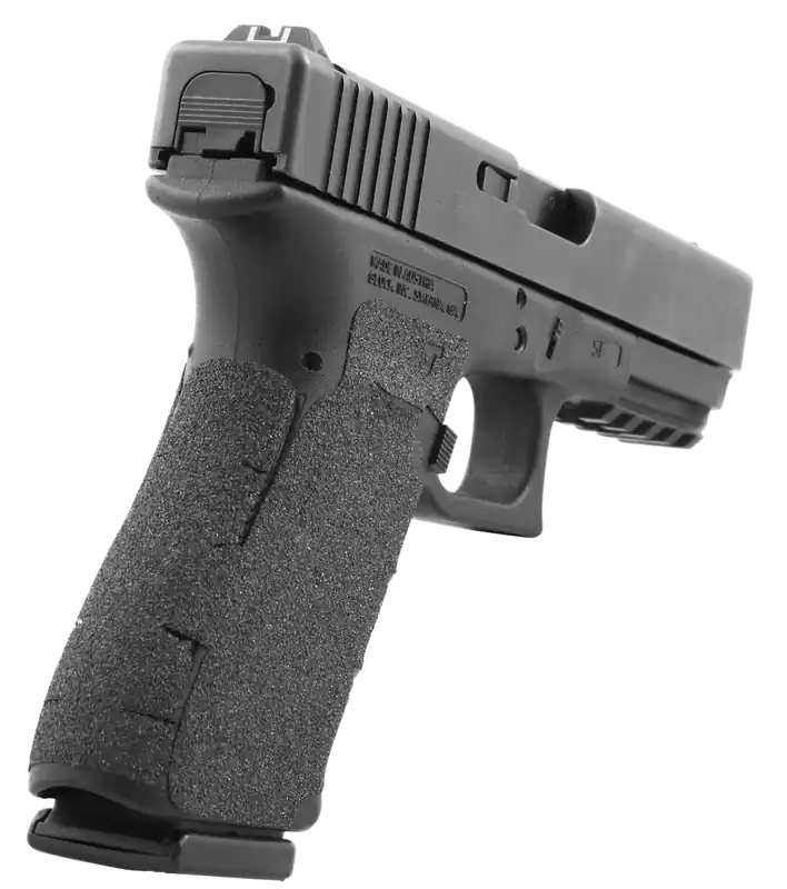 Talon Grips 381G Adhesive Grip for Glock Gen5 Models with Large Backstrap - Black Textured Granulate