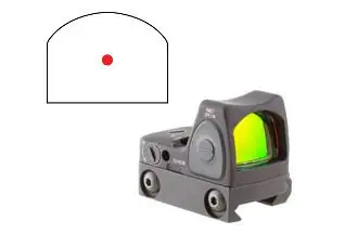 RMR Type 2 Adjustable LED Sight with 6.5 MOA Dot and RM33 Mount