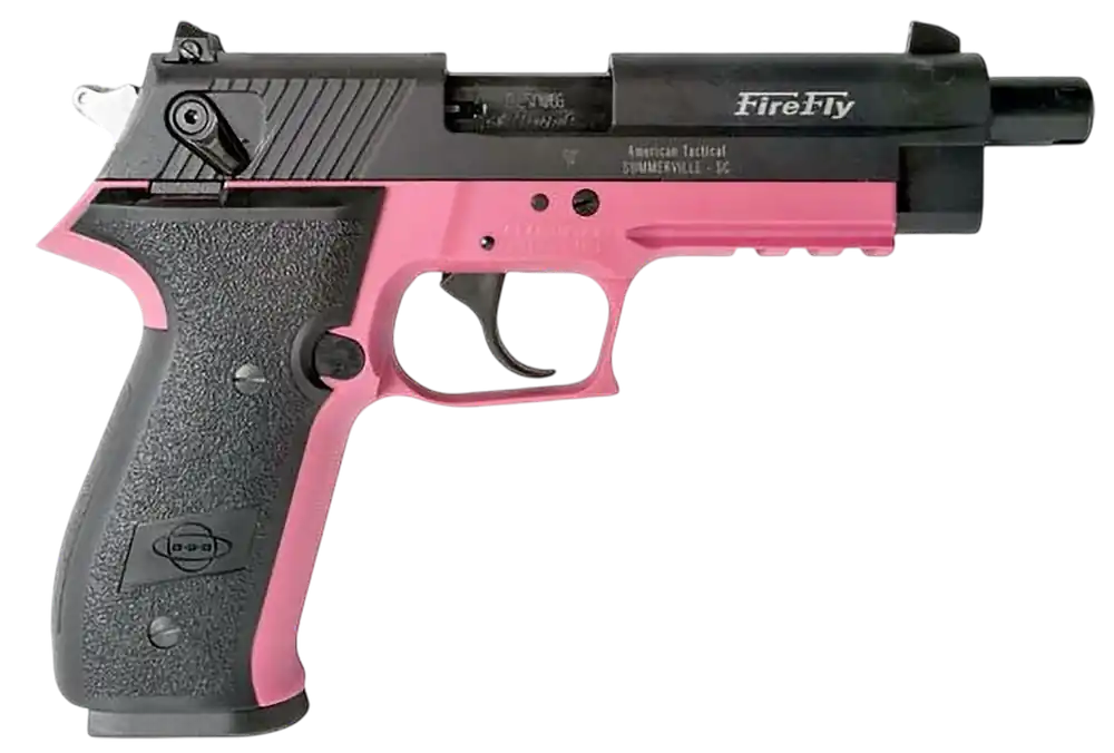 GSG FireFly .22 LR Pistol 13+1 4.9" Pink Threaded