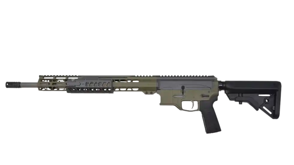 Bilson Arms BA15FC 6 ARC 18in Sniper Green/Gray Rifle
