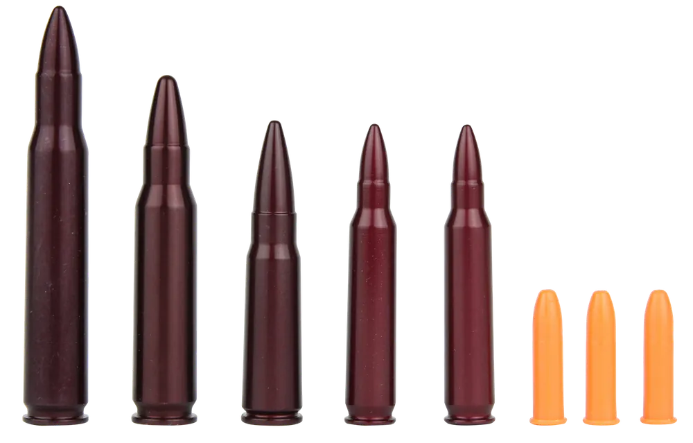 A-Zoom Rifle Snap Cap Variety Pack: 22/223/308/30-06/7.62x39 (8 Pack)