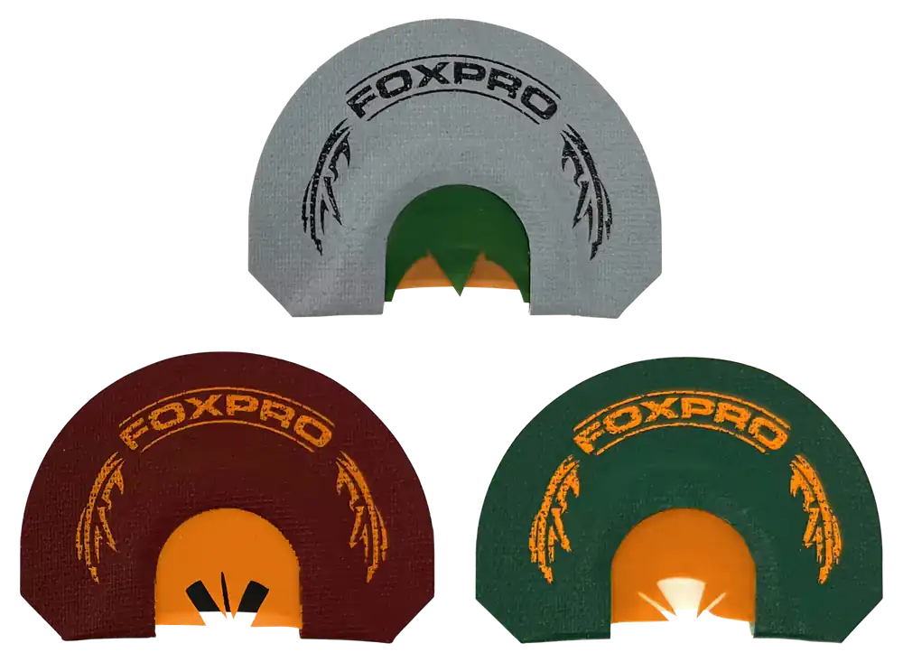 Foxpro Beardtaker Turkey Call Combo - 3 Pack (Gray/Green/Red)