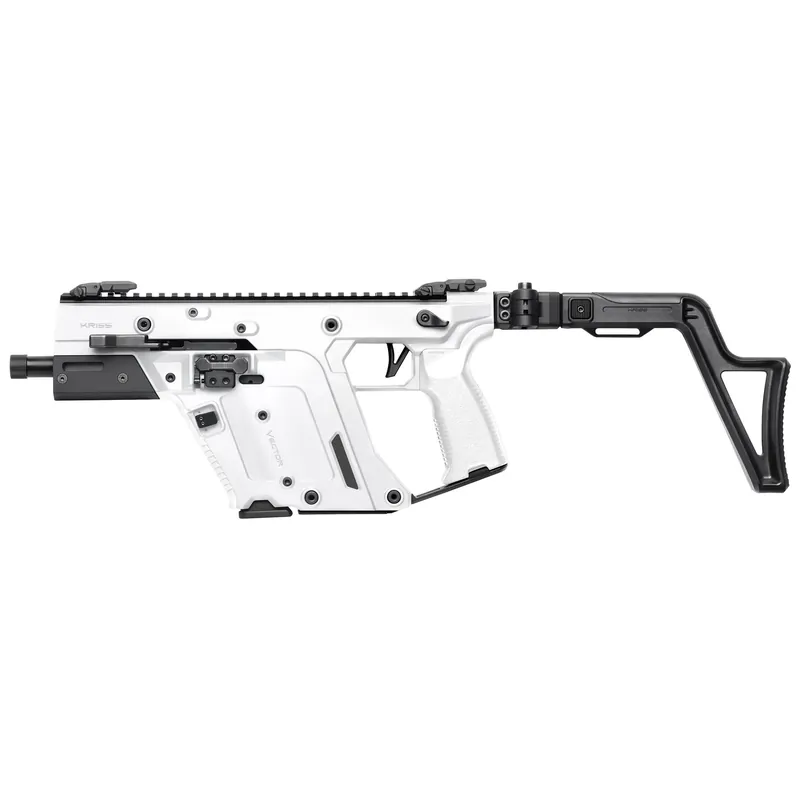 KRISS Vector SBR Gen III .45 ACP 5.5" 30rd Alpine White