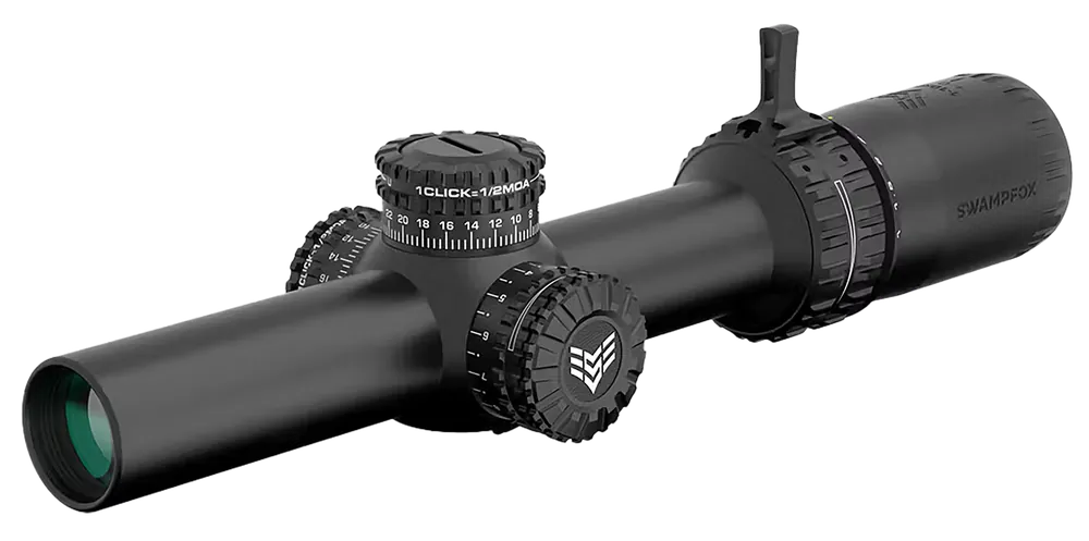 Swampfox Optics Arrowhead 1-6x24mm Scope with Guerrilla Dot BDC Green Reticle